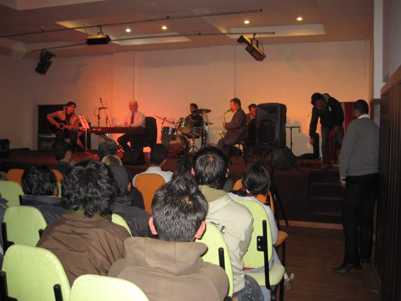 Concert with Faculty Jazz Ensemble, Nepal Music Center, Kathmandu, Nepal